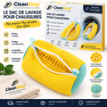 CleanStep™ — Le sac de lavage qui protège et nettoie vos chaussures en profondeur.